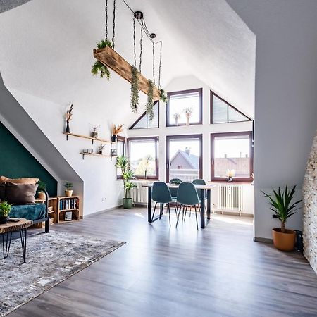Nature Terminal Apartment - Unterwegs Zuhause Steinenbronn Luaran gambar