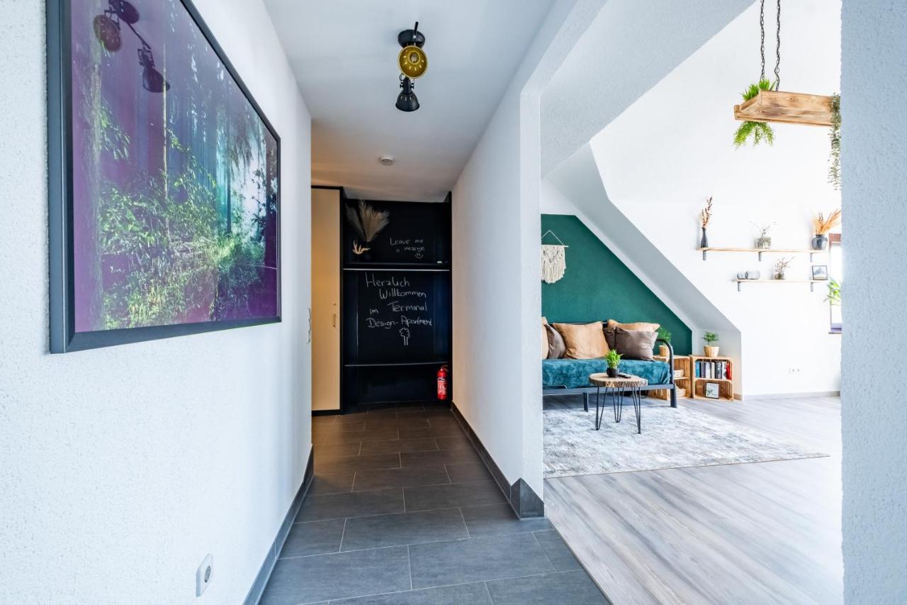 Nature Terminal Apartment - Unterwegs Zuhause Steinenbronn Luaran gambar