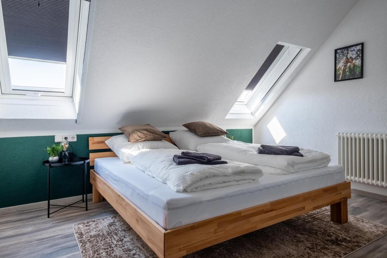 Nature Terminal Apartment - Unterwegs Zuhause Steinenbronn Luaran gambar